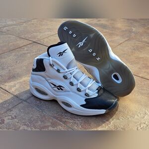 Reebok Question Allen Iverson White and Black Size 11.5